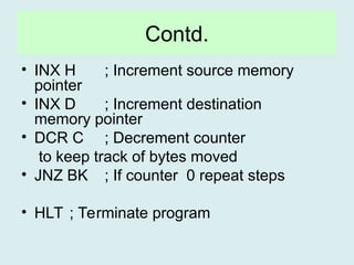 microprocessor Assembly Language Program.ppt