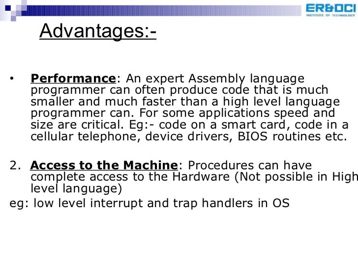 Assembly language programming(unit 4)