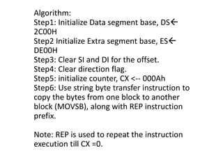 Assembly language programs | PPTX