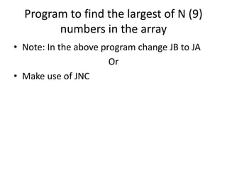 Assembly language programs | PPTX