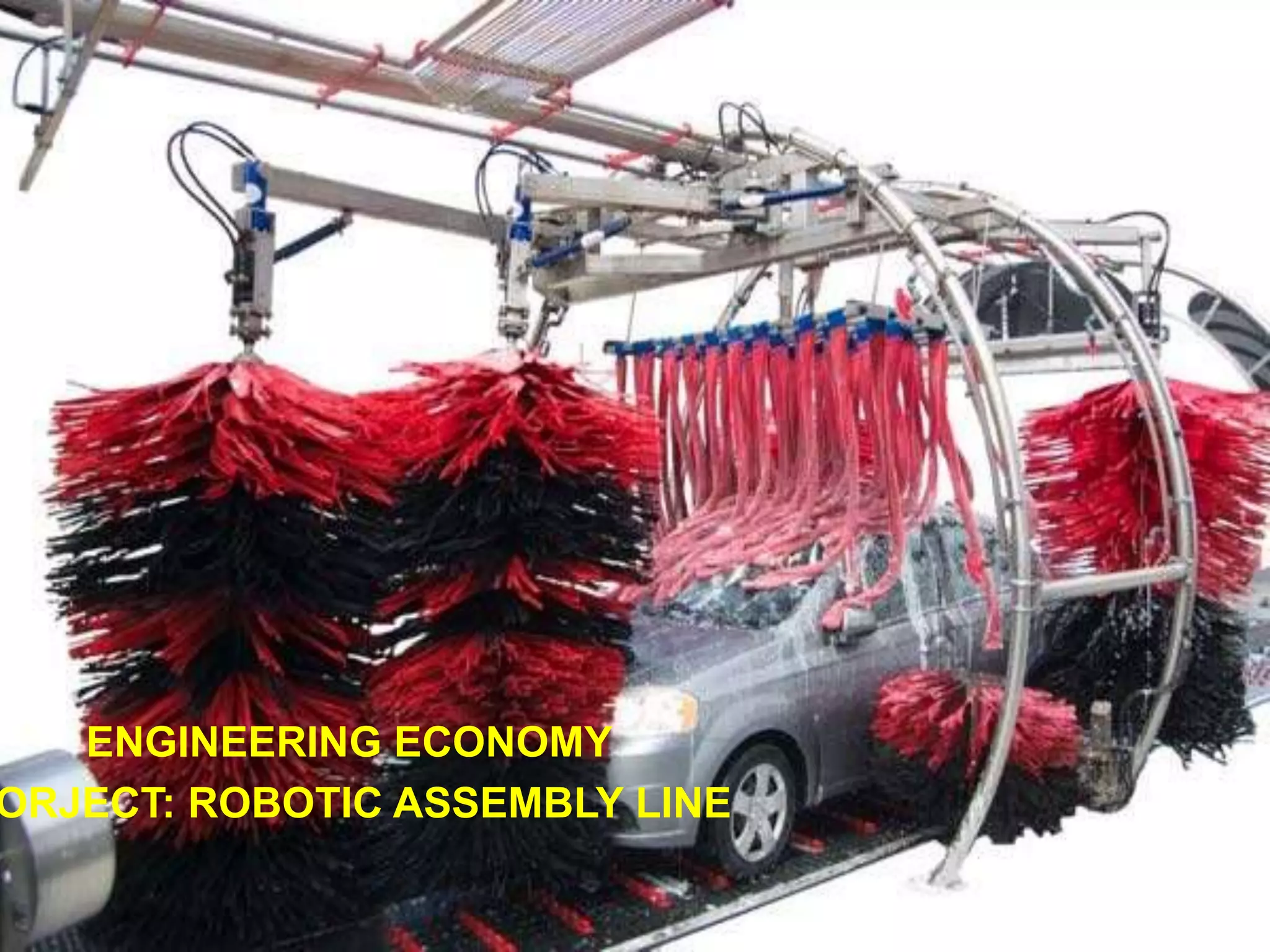 Assembly line (Cost Benefit analysis) Engineering Economics PPT