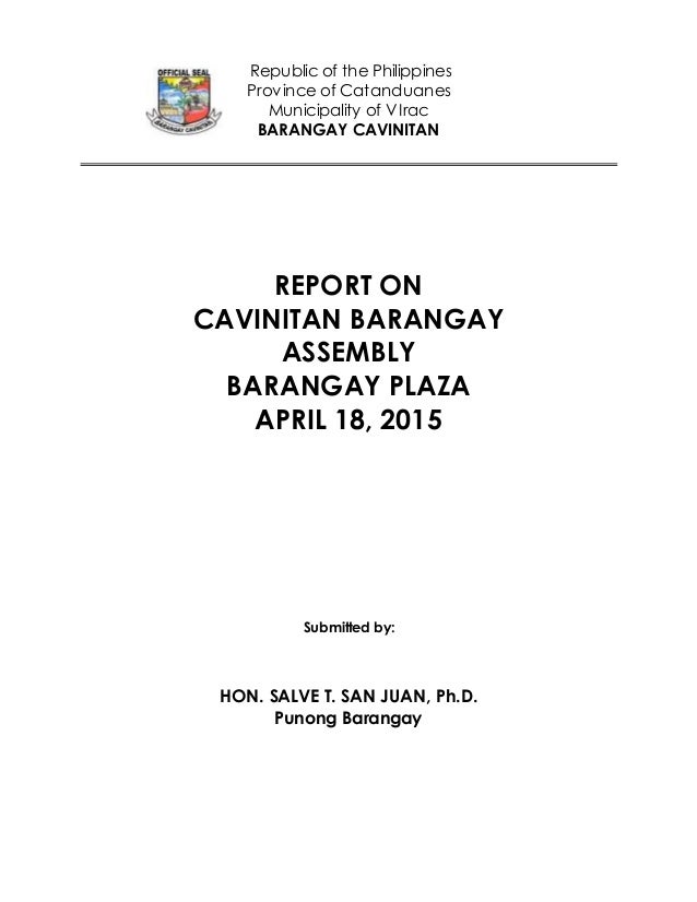 Assembly Report Final 1 St Sem