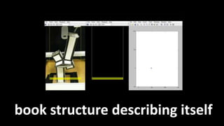book structure describing itself
 