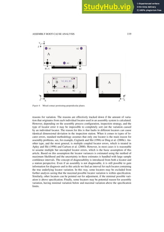 Assembly Root Cause Analysis A Way To Reduce Dimensional Variation In ...