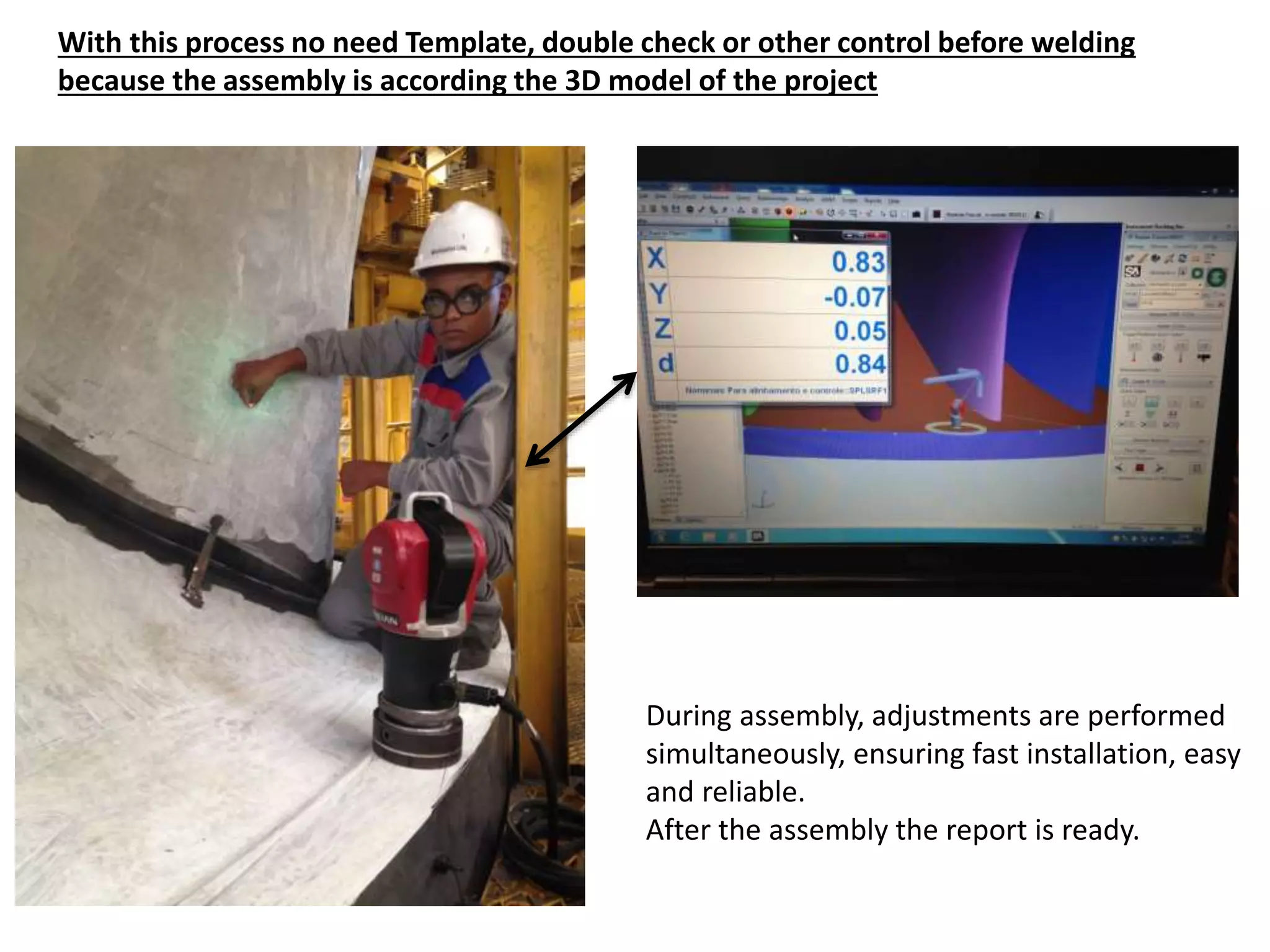Assembly runner francis with LaserTracker | PPTX