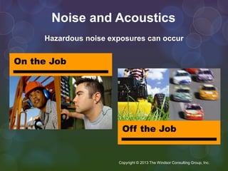 Occupational and Environmental Noise Risk Identification and Controls ...