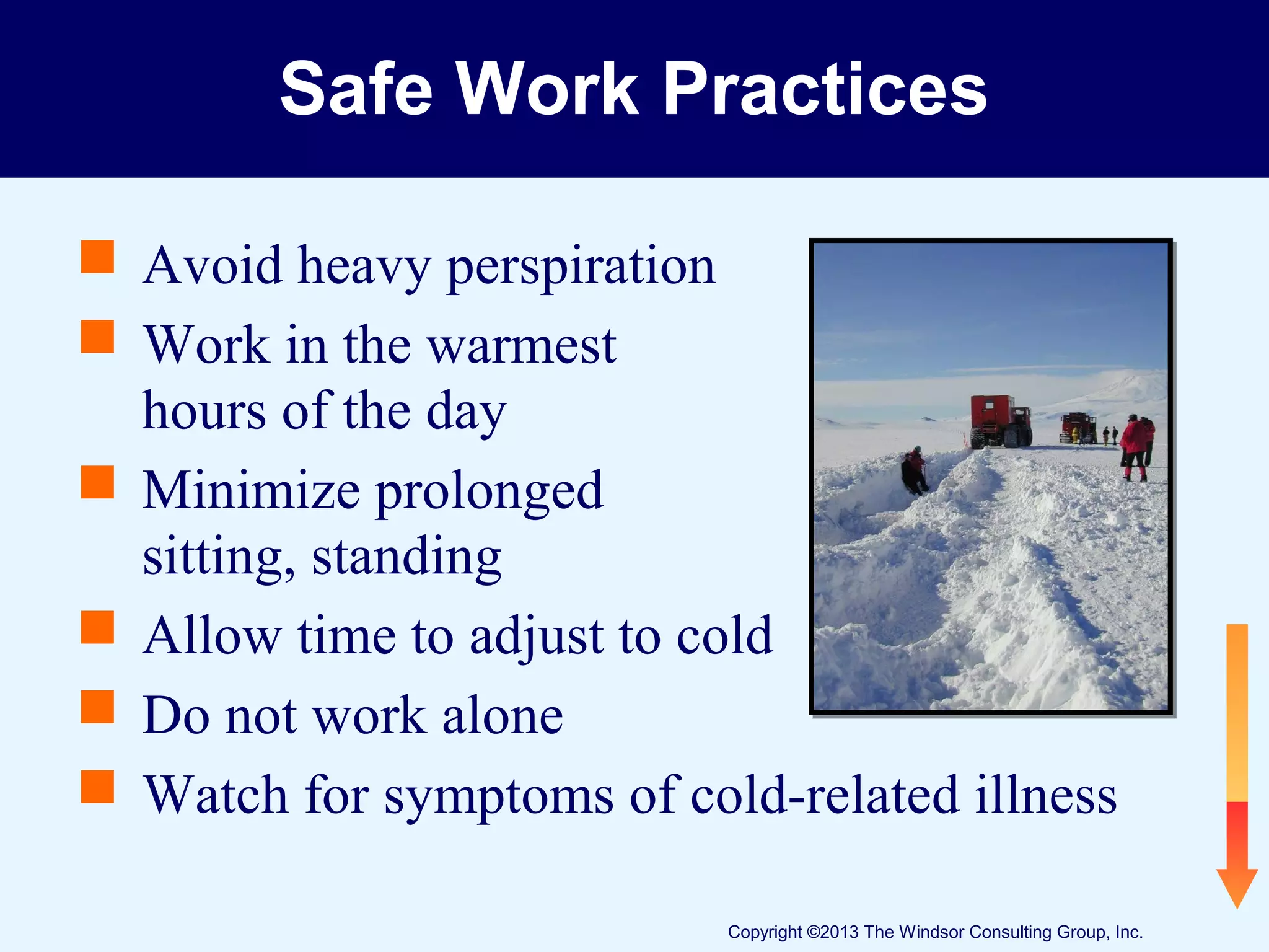 Cold Stress Hazards and Prevention | PPT