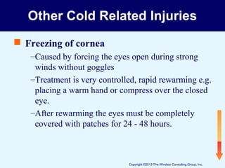 Cold Stress Hazards and Prevention | PPT