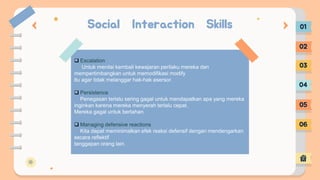 Social Interaction Skills 01
02
03
04
05
06
 