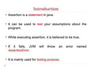 Assertion based on education materials.ppt
