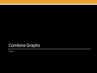 Combine Graphs
Tip 4
 