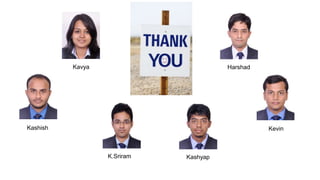 Kashyap
Kashish
K.Sriram
Kevin
HarshadKavya
 