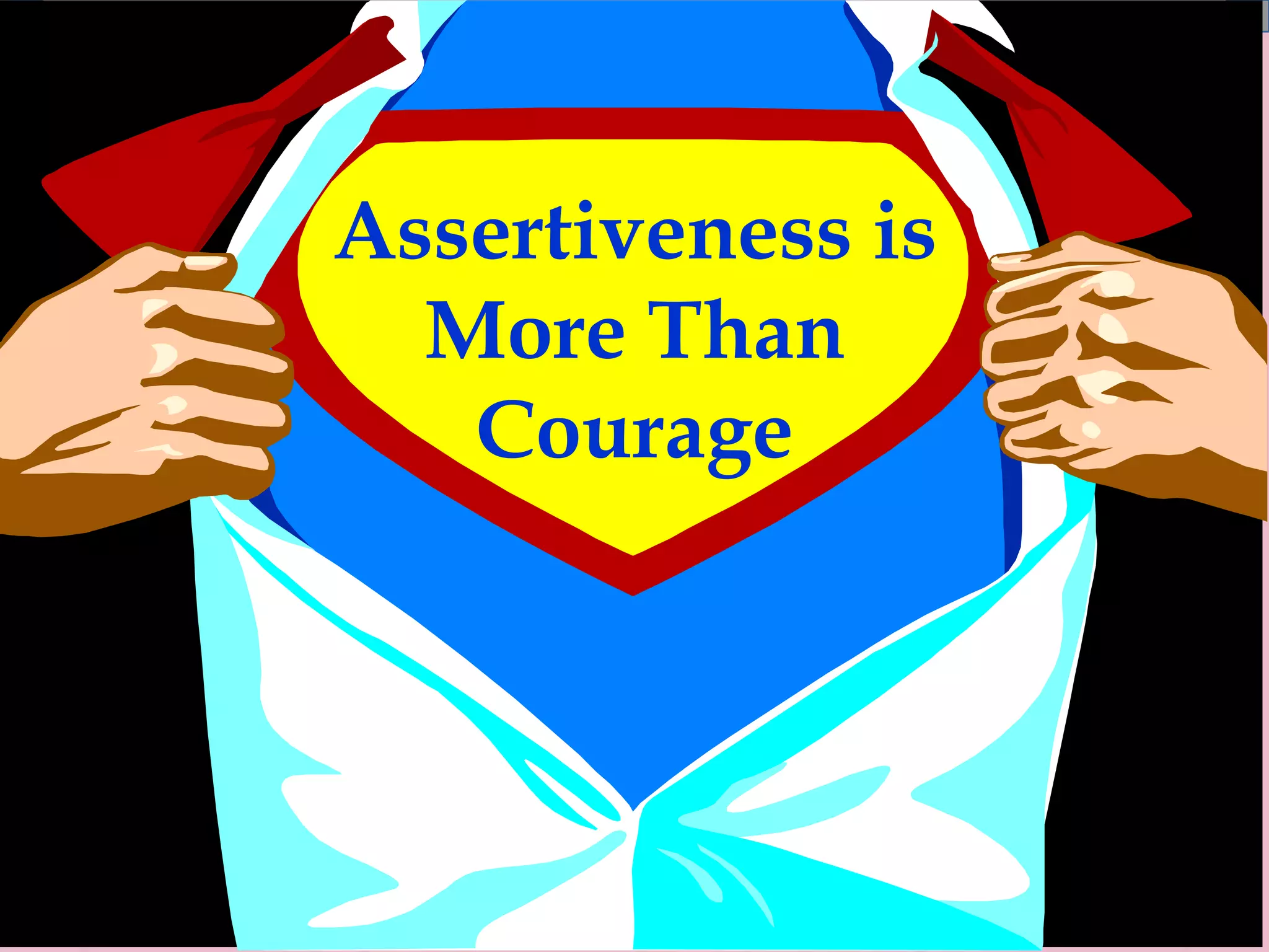 Page 14
Assertiveness is
More Than
Courage
 