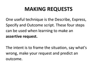 Assertiveness | PPSX