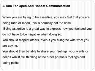 Assertiveness | PPT