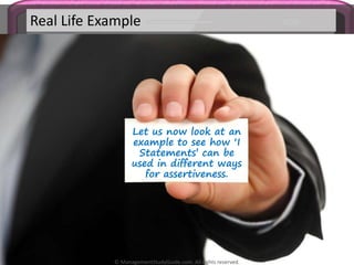 Assertus Example Assertiveness Skills - Basics | PPTX