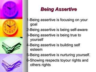 Assertive | PDF