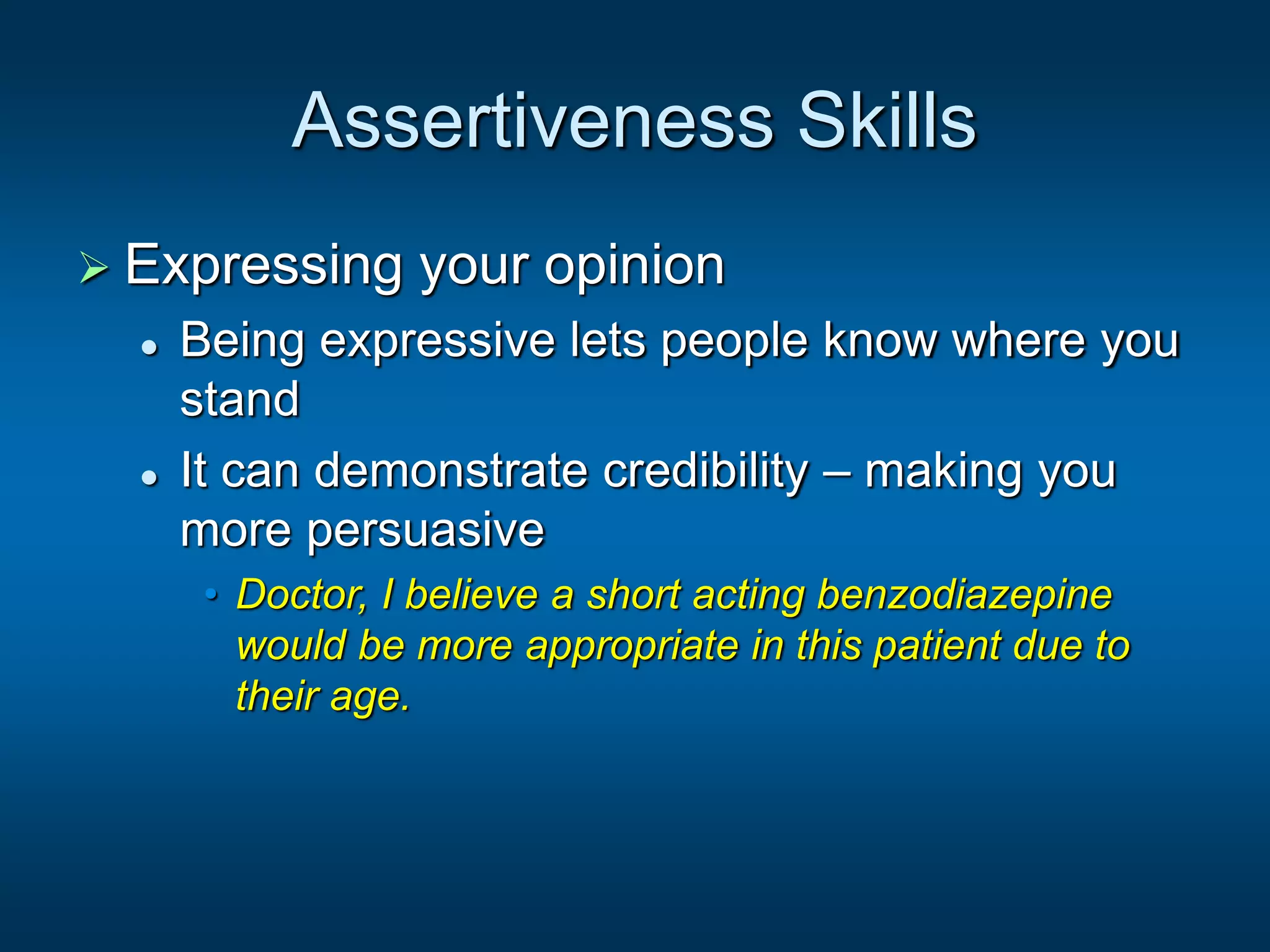 Assertiveness and persuasion ppt | PPT | Parenting | Family and ...