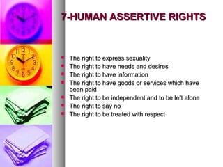 Assertiveness ppt | PPT