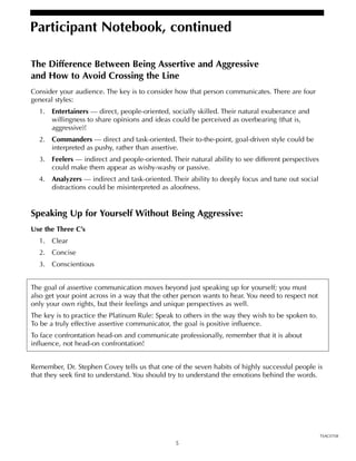 Assertiveness skills | PDF