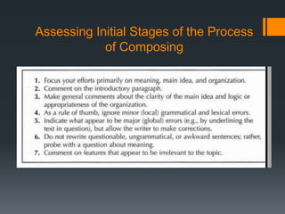 langauge Testing - Assesing writing | PPTX