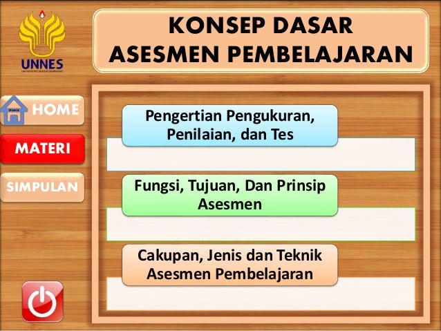 Cakupan Jenis Dan Teknik Penilaian Pembelajaran