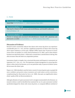 Assesment and management of venous leg ulcers | PDF