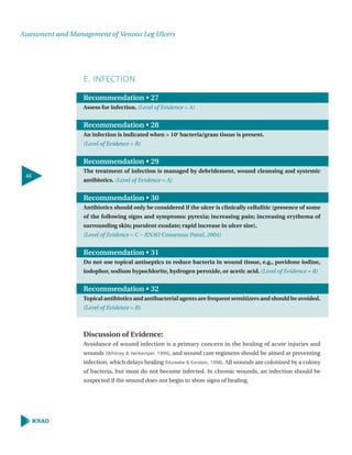 Assesment and management of venous leg ulcers | PDF