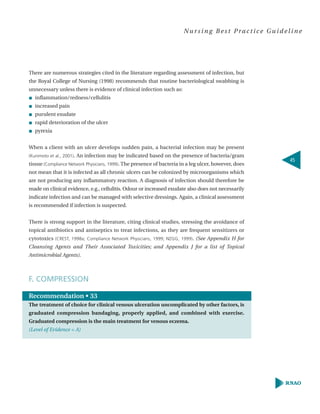 Assesment and management of venous leg ulcers | PDF