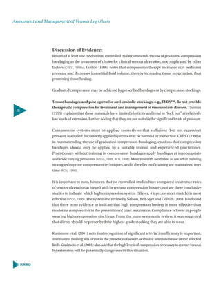 Assesment and management of venous leg ulcers | PDF
