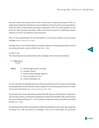 Assesment and management of venous leg ulcers | PDF