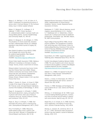 Assesment and management of venous leg ulcers | PDF