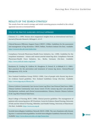 Assesment and management of venous leg ulcers | PDF