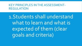 Assessment for learning   Lars Helle - Sviland Skole