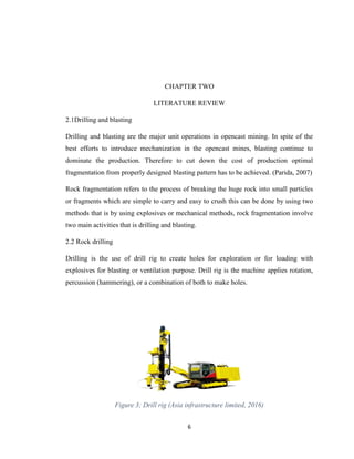 Assesment of drilling and blasting parameters tominimise toes problem | PDF