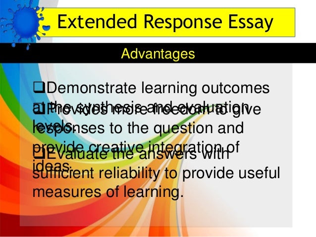 Essay type questions ppt image