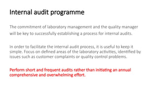 Internal Risk Audits Types In Lab Fun Comprehensive Guide to Internal Audits in Laboratory Quality Management ...
