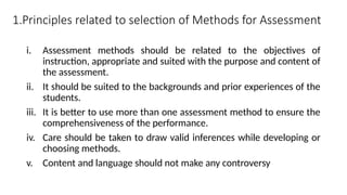 Basis Assessment.pdf assessment for learning : Basis of Assessment | PPTX