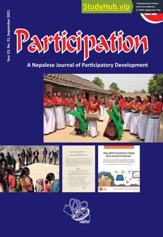 21
Year
23,
No.
21,
September
2021
A Nepalese Journal of ParƟcipatory Development
 
