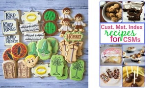 PRODUCED BY
Cust. Mat. Index
https://s-media-cache-ak0.pinimg.com
CSMs
 