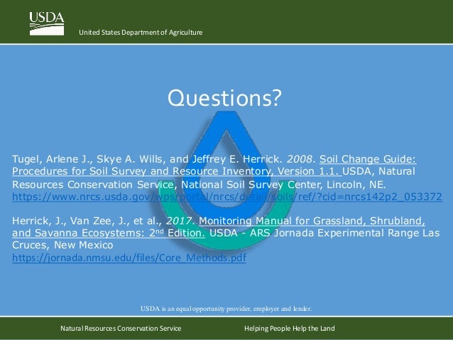 Assessing Dynamic Soil Properties And Inventorying An - 