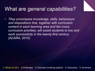 Assessing general capabilities | PPTX
