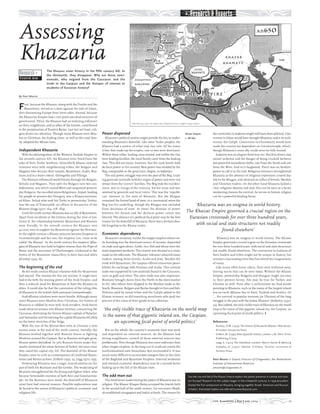 Assessing khazaria