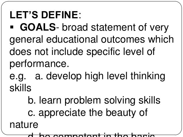 statement of educational objectives statement of educational objectives 28 images table of statement of educational objectives statement of educational objectives 28 images table of