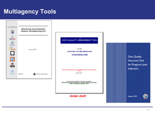 Multiagency Tools  Under draft 