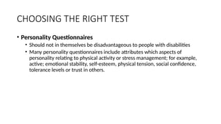 Assessing People with Disabilities_Psych Assessment | PPTX