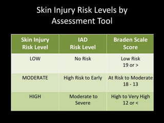 Unavoidable Skin Risk Assessment Assessing skin | PPTX