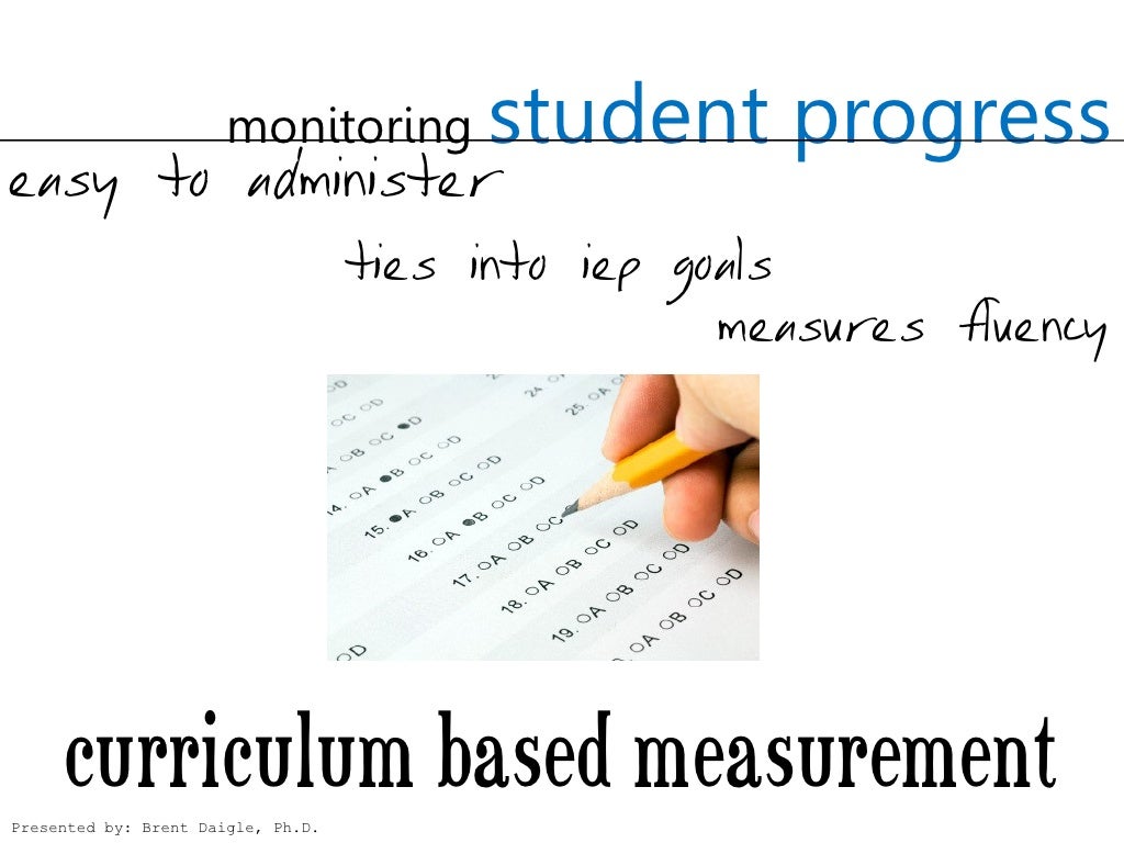 student progress monitoring reading
