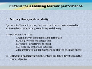 Assessing Task-based Language Teaching | PDF