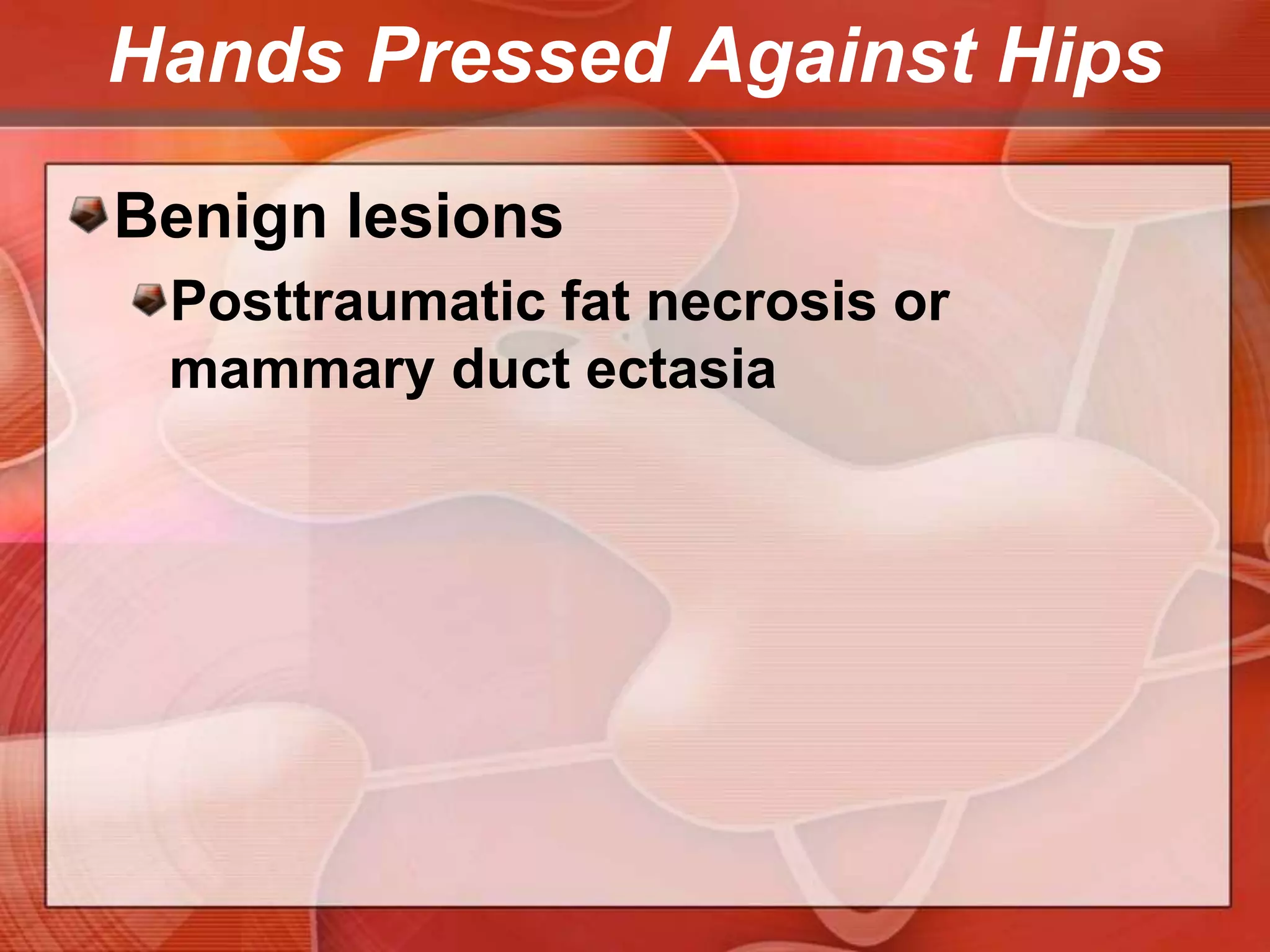 Hands Pressed Against Hips